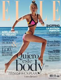 Elle Spain, Fashion Magazine Cover, W Magazine, Fashion Cover, Vogue Covers, Fitness Photography, Elle Magazine, Vogue Magazine, A Magazine