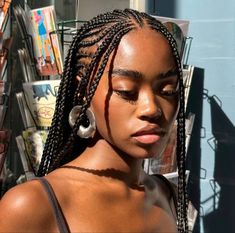 Hair Styles Braids, Braids For Black, Styles Braids, African Hair Braiding Styles, Box Braids Hairstyles For Black Women, Hairdos For Curly Hair