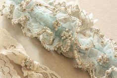 Bridal garter set - Paris romance v1 Blue Bridal Garter, Bridal Accessories Belt, French Themed Wedding, Bridal Garter Blue, Paris Romance, Bride Garter, Bridal Honeymoon, Garter Wedding, Wedding Theme Inspiration