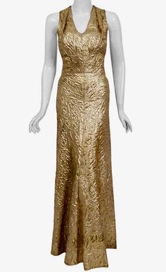 1930 Dress, Colonel Mustard, Medieval Dresses