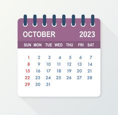 a calendar with the date on it