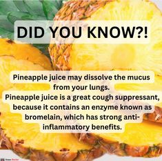 Food Poisoning Remedy Natural Treatments, Pineapple Benefits, Health Heal, Healing Food