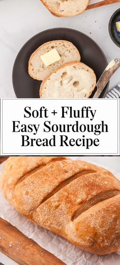 This easy to make sourdough sandwich bread is soft, fluffy and delicious! Learn how to make this simple sourdough bread recipe here. Easy Sourdough Bread Recipe (Perfect for Beginners)