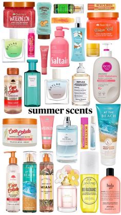 Summer Scents Perfume, How To Smell Like Summer, Summer Parfum, Summer Smells, Smell Like Summer, Tropical Scents, Summer Smell, Summer Perfumes, Beach Fragrance