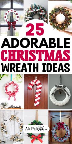 Christmas wreaths are the perfect way to welcome the holiday season. Whether you’re looking for DIY Christmas wreath ideas or elegant holiday wreath ideas, we've them all. Create homemade Christmas wreath crafts using rustic materials or opt for a festive Christmas garland to decorate your front door. From Christmas crafts for adults to Christmas tree decor ideas, you can get creative with mesh wreaths, grapevine wreaths, or even Christmas swag. Style your home with these holiday decorations! Christmas Wreath Crafts, Christmas Front Porch Decorations, Christmas Ornament Wreaths, Holiday Wreath Ideas, Diy Holiday Wreaths, Wreaths Deco Mesh, Wreaths Burlap, Pool Noodle Wreath