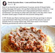 an image of spaghetti and meat sauce on top of pasta with parmesan cheese