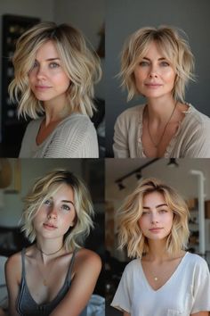 11 Short Wavy Bob Haircuts Trending in 2024 Short Wavy Bob Haircuts, Haircuts Trending, Bob Hair Color, Short Wavy Bob, Wavy Bob Haircuts, Curly Haircuts, Wavy Bob, Wavy Bobs, Short Wavy