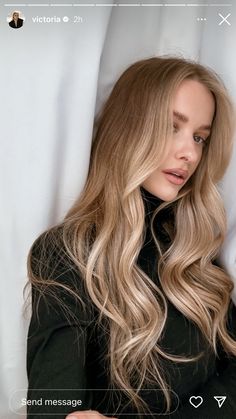 Victoria Magrath Hair, Bombshell Blowout, Victoria Magrath, Honey Blonde Hair Color, Honey Blonde Hair, Dark Blonde Hair, Blonde Hair Inspiration, Balayage Hair Blonde, Hair Color And Cut