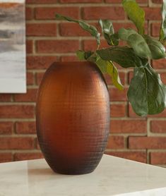 A2900002 Brown/Beige Contemporary Embersen Vase (Set of 2) By AFI - sofafair.com Dry Arrangements, Grid Texture, Flowers And Greenery, Contemporary Vases, Tall Vase, American Furniture, Tall Vases, Table Vases, Wood Dust