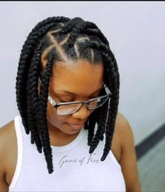 Box Braids For Short Hair, Knotless Bob, Short Hair Twist Styles, Bob Braids Hairstyles, Short Box Braids Hairstyles, How To Braid, Natural Hair Stylists, Jumbo Box Braids