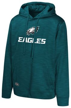 Design Long sleeve, pullover hoodie Front kangaroo pocket Standard fit Style and Team Spirit Screen-printed team graphics Additional Details Machine washable Officially licensed product Nfl Combine, Midnight Green, Eagles Nfl, Nfl Philadelphia Eagles, The Eagles, Philadelphia Eagles, Fit Style, Team Spirit, Eagles