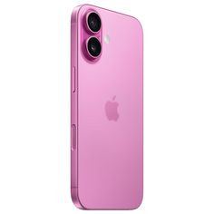 the new iphone 11 pro is shown in pink, with two cameras on each side