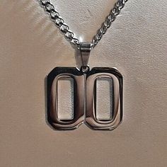 Premium Quality #00-#49 SPORTS FOOTBALL NUMBER Pendant Charm / 18 -24 STAINLESS CHAIN NECKLACE, Fashion Jewelry Football Numbers, Stainless Steel Chain Necklace, Sports Football, Necklace Fashion, Sport Football, Football Fans, Fashion Jewelry Necklaces, Steel Chain, Stainless Steel Chain