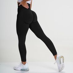 Season:Summer,Spring,Winter,Fall; Fabric:Spandex; Look After Me:Washable,Wet and Dry,Dry flat; Gender:Women's; Activity:Fitness,Running,Pilates,Yoga,Gym Workout; Clothing Type:Leggings,Tights,Bottoms; Elasticity:High Elasticity; Occasion:Athleisure,Athletic; Fit Type:Skinny; Function:Breathable,Quick Dry,Squat Proof,4 Way Stretch,Tummy Control,Butt Lift; Waistline:High Waist; Pattern:Solid Color; Design:Seamless; Sports Clothing Sub Category:Yoga Pants; EU Size:null; Hip:null; UK Size:null; US S Dark Green Leggings, Light Grey Leggings, Light Blue Leggings, Yellow Leggings, Sport Woman Fitness, Gym Tights, Comfortable Leggings, Legging Sport, Fitness Yoga