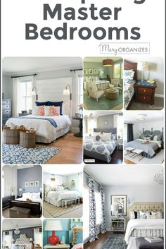 a collage of photos showing different types of bedroom furniture