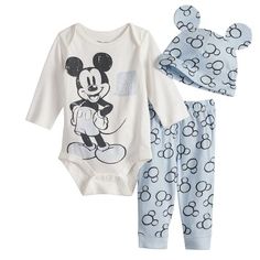 Disney Baby Clothes, Cute Black Babies, Newborn Boy Clothes, Baby Mouse, Kids Wardrobe, Hat Set, Jumping Beans, Print Pants, Newborn Boy