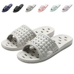 PRICES MAY VARY. SOFT & LIGHTWEIGHT – The shower shoes are made of premium EVA, they feature soft and lightweight to make your feet comfortable. They are also durable, and won’t rub against your feet. QUICK-DRY – The shower sandals have drain holes design to allow water to go through and drying quickly. Step out of the shower into complete comfort, they will be ready to wear again in no time. NON-SLIP – These shower slippers feature a dotted design provide excellent traction to keep you safe, so Dream Dorm Room, Shower Sandals, Dotted Design, Bathroom Slippers, Shower Slippers, Dream Dorm, Shower Shoes, Slippers For Men, Steam Room