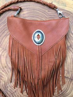 Califia Hip Satchel Crossbody Bag | Etsy Hip Satchel, Fringe Crossbody Purse, Bohemian Diesel, Western Purses, Greenville Sc, Suede Fringe, Braided Strap, Leather Bags Handmade, Hip Bag