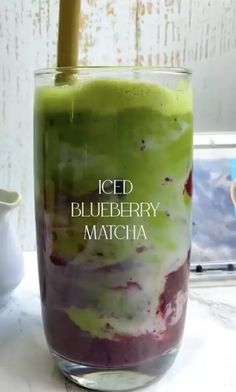 Iced Blueberry Matcha Recipe | The Feedfeed Blueberry Matcha Smoothie, Matcha Flavor Pairing, Matcha Tea Recipes Healthy, Healthy Matcha Recipe, Matcha Protein Shake, Blueberry Matcha Latte, Matcha Smoothie Recipe, Iced Matcha Latte Recipe, Blueberry Matcha