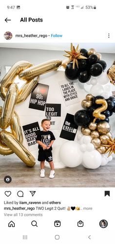 Notorious Two Birthday Party, Rapper First Birthday, Nothing But A 3 Thang, Notorious Birthday Party, Notorious One Birthday Party Decorations, Ain’t Nothing But A 3 Thang Cake, Aint Nothing But A Three Thang, Notorious 1 Birthday, First Kickback Birthday