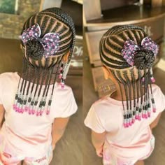 Baby Girl Hairstyles Curly, Toddler Braids, Lil Girl Hairstyles, Kid Braid Styles, Cute Braided Hairstyles