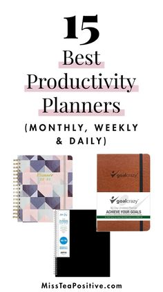 the top five best product planners for this month's planner and daily calendars