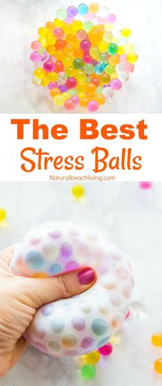 How to Make Stress Balls, The best cheap stress balls everyone loves, DIY stress balls, Stress relief, DIY therapy ball, Stress balls kids make, sensory play, Orbeez Balls Diy Stressball, Therapy Ball, Sensory Activity, Fun Craft, Sensory Activities, Sensory Play, Cheap Diy, Homemade Christmas, Fun Crafts