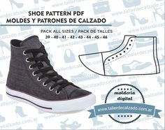 The purchase includes a PDF file with the patterns of this shoe model in all the sizes indicated To make this shoe you need to have lasts like those indicated according to the model you want to make. Measurements are approximated Explanations on how to make a shoe are not included, nor are materials or tools included. You must have them to be able to make footwear HOW TO DOWNLOAD AND PRINT THE FILE Once the purchase is made, the PDF will be ready to download It is important that you first downlo Shoe Pattern Template, Diy Leather Sandals, Shoe Patterns, Boots Diy, Shoe Model, Sandals Patterns, Pattern Template, Deck Shoes, Shoe Last