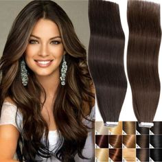 ad eBay - Find many great new & used options and get the best deals for THICK Skin Weft Tape In 100% Human Remy Hair Extensions Full Head 50/100/150gram at the best online prices at eBay! Free shipping for many products! One Piece Hair, Tape Extensions, Hair Tape, Thick Skin, Tape In Extensions, Remy Hair Extensions, Tape In Hair Extensions, Styling Products, Remy Human Hair