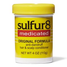 Sulfur 8 Medicated Anti-Dandruff Hair and Scalp Conditioner moisturizes and softens dry hair and scalp for healthier feeling and looking hair. Hair Baddie, Scalp Itch, Waves Hairstyle, Stop Hair Breakage, Wave Brush, Hairstyle Men, How To Grow Your Hair Faster, Hair Dandruff, Grocery Haul