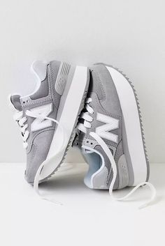 Cute Sneakers | Dressy + Casual Sneakers | Free People Puma Rs, Asics Sneakers, New Balance 574, Shoe Inspo