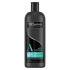 A hair treatment for damaged hair, TRESemmé Anti-Breakage Shampoo was created to revitalize distressed hair, keeping it smooth, healthy-looking and strong TRESemmé Anti-Breakage shampoo strengthens hair by targeting your most damaged areas to reduce breakage by up to 80% (when used with TRESemmé Anti-Breakage conditioner vs. non-conditioning shampoo) Anti-breakage and anti dry hair shampoo for colored hair is formulated with Vitamin B12 and gelatin and helps to restore and revitalize distressed, Tresemme Shampoo, Weak Hair, Dry Shampoo Hairstyles, Cleansing Shampoo, Hair Color Shampoo, Hydrating Shampoo, Clarifying Shampoo, Color Shampoo, Moisturizing Shampoo