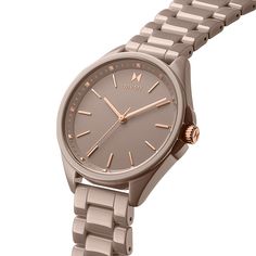 Dress in rare form. The Coronada Ceramic watch is designed with the smooth, highly resistant sheen of engineering ceramic, featuring an original cashmere taupe tone. Movado Womens Watch, Mvmt Watches, Big Watches, Ceramic Watch, Jewelry Essentials, Engraved Items, Women's Watch, Watch Sale, Watch Brands