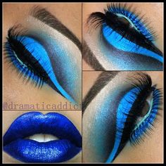 Blueee makeup of the day~ Using all My Beauty Addiction Cosmetics  Eye shadows: Khaki, Champ, & Black  Glitter: Royalty  HD Lip Paint: Indigo  www.mybeautyaddiction.com    www.etsy.com/shop/mybeautyaddiction Lgbt Flag Colors, Candle Light Vigil, Im Blue, Blue Lips, Lgbt Flag, Crazy Eyes, Color Meanings, Lip Paint, My Beauty