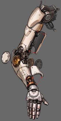 an image of a robotic hand holding something