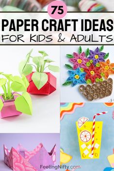 paper craft ideas for kids and adults