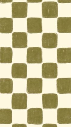 a green and white checkered wallpaper pattern