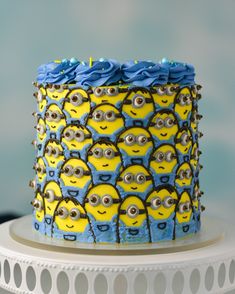 Minions Gru Cake, Minions Cake, Rise Of Gru, Owl Cupcakes, Minion Cake, Beach Icon, Cake Cake, Baby Birthday, The Rise