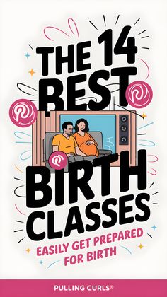 Searching for the perfect birthing classes? These online birth classes provide the education you need to prepare for labor with ease. Save this pin and start planning your unmedicated birth by picking the best childbirth education for you.