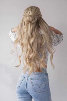 5 QUICK + EASY HAIRSTYLES - Cute Long Hair Hairstyles - Alex Gaboury Cute Hairstyles For School, School Hairstyles, Back To School Hairstyles, Teen Hairstyles, Easy Hairstyles For Long Hair, Hairstyles For School