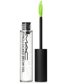 Find MAC COSMETICS Pro Locked Brow Gel on Editorialist. Boom, boom, groom with your 12-hour bold-hold styler. Slick your hairs back all day with the invisible strength and flexible hold of Mac's most powerful brow gel yet. Its universal clear color polishes all brows. Infused with gel polymer technology used in haircare products, this refreshing formula instantly sets your furrow into place with no dryness, no stiffness and no stickiness! Its innovative, no-fuss styling brush whips every follicle into shape with a long-and-short-bristled wand that smooths and grooms, as well as a tapered tip that precisely combs and styles. Plus, this five-ingredient formula was purposefully made with minimal ingredients for maximal performance that delivers long-lasting, perspiration- and humidity-resista Mac Brow Gel, Leonor Greyl, Wella Color Fresh, Grande Cosmetics, Eyebrow Gel, Mac Pro, Styling Brush, Brow Shaping, Boom Boom