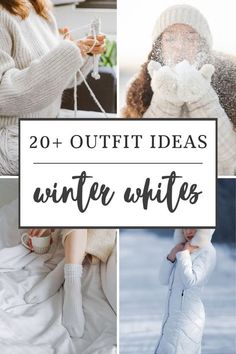 Chic White Outfit, White Winter Outfits, Cozy Winter Recipes, White Jeans Winter, White Outfit Ideas, Recipes Winter, Nail Winter, Winter Whites, Mom Group