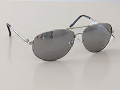 Check out Silver Aviator Sunglasses West Loop Core JN SIL - Silver Mirrored 100% UVA-UVB, the latest item I added on eBay! #eBay #eBaySeller Silver Aviator Sunglasses With Anti-reflective Coating For Outdoor, Silver Aviator Sunglasses With Uva Protection For Outdoor, Silver Sunglasses With Uv Protection For Outdoor, Outdoor Silver Anti-reflective Aviator Sunglasses, Casual Silver Shield Sunglasses With Uva Protection, Casual Silver Aviator Sunglasses With Uva Protection, Silver Shield Sunglasses With Uv Protection For Outdoor, Silver Mirrors, Aviator Sunglasses