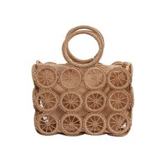 Say hello to the bag of your dreams! This Devin Multi Circles Woven Straw Tote Bags is the perfect companion for days out in the sun. Featuring 7 beautiful colors to choose from, it's the perfect accessory to style your bohemian and summery outfit and head out - fashionably! Who said you can't have fun and look good? SIZE: W30 cm x H23 x D10cm / W12" x H9" x D4" For Round Shape Version - Click : Devon Multi Circles Woven Straw Tote Bag Gender: WOMEN Main Material: Straw Shape: Square Occasion: V Trendy Beach Satchel With Top Handle, Summer Beige Handheld Bag, Summer Top Handle Shoulder Bag With Large Capacity, Summer Shoulder Bag With Large Capacity And Top Handle, Top Handle Shoulder Bag With Large Capacity For Summer, Large Capacity Top Handle Shoulder Bag For Summer, Beach Satchel Bag With Detachable Handle, Beach Bags With Detachable Handle, Trendy Rectangular Summer Satchel