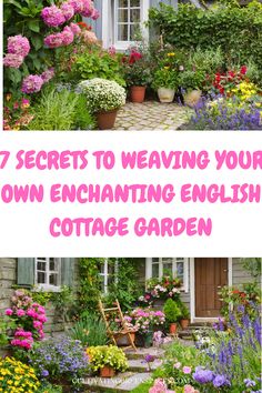 Discover the secrets to creating your own enchanting English cottage garden with these 7 expert tips. From choosing the right plants to creating charming pathways and incorporating cozy seating areas, this guide provides everything you need to know to weave a magical and picturesque garden. Unleash your creativity and transform your outdoor space into a whimsical haven that captures the beauty and charm of an English cottage garden. English Garden Ideas, Rustic Pathways, Picturesque Garden, Outdoor Renovation, Garden Tiles, Cozy Seating