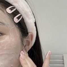 Clear Skin, A Woman, Facial, Mask, Skin, Pink, White