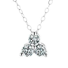 This 3 Stone Cluster Necklace features three F/G color, SI clarity round cut Lab Grown Diamonds for your choice of a total carat weight of 0.25ctw or 0.50ctw on an adjustable 16-18 inch chain in your choice of metal. This beautiful necklace is a perfect complement to any outfit for any occasion! Pair it with a gorgeous set of Lab Grown Diamond Basket Stud Earrings for a delicate sparkle. Cluster Necklace, Green Diamond, Beautiful Necklace, Jewelry Packaging, Quality Diamonds, Luxury Jewelry, Beautiful Necklaces, Gold Chains, Lab Grown