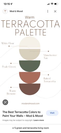 the best terracotta colors to paint your walls and floors info sheet from moooi