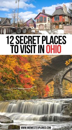 12 Secret Places to Visit in Ohio Ohio Places To Visit, Ohio Fall Trips, Historic Places To Visit United States, Amish Ohio Road Trips, Northeast Ohio Things To Do, Castles In Ohio, Ohio Day Trips Places To Visit, Sugar Creek Ohio