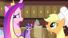 My little pony Cadence and Apple jack Princess Cadence, Queen Chrysalis, Real Princess, Princess Celestia, Killer Queen, Really Love You, The Shining